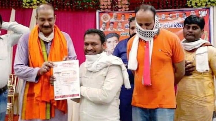 शिखर अग्रवाल को मिला नियुक्ति पत्र