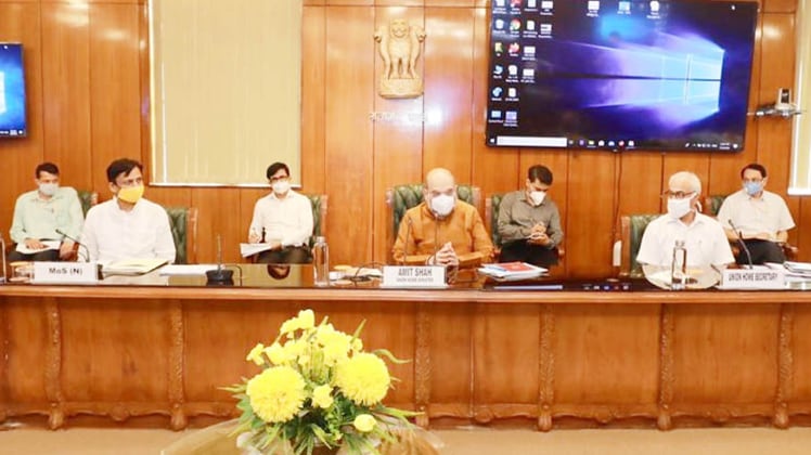 गृह मंत्रालय में हुई अहम बैठक (फोटो: Aajtak)