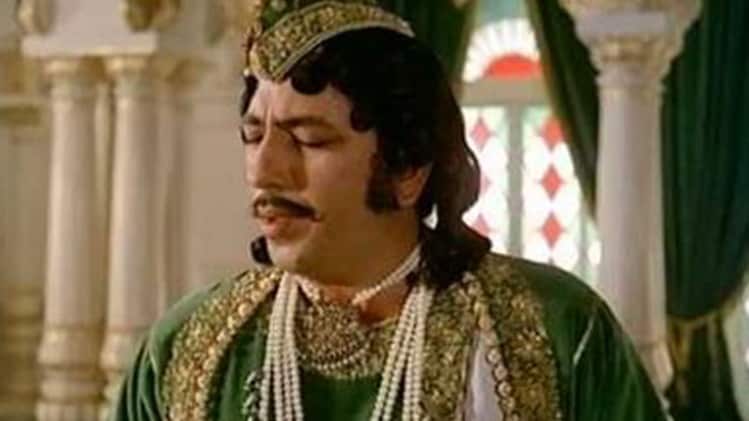 वाजिद अली शाह के रोल में अमजद खान