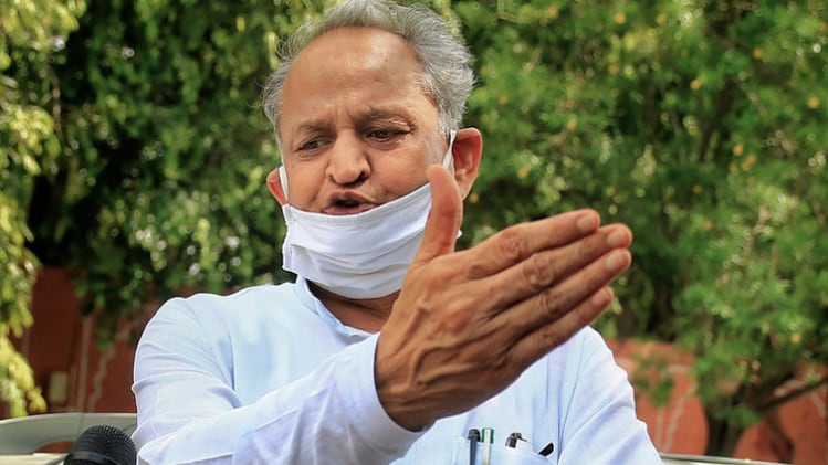 राजस्थान के मुख्यमंत्री अशोक गहलोत (पीटीआई)