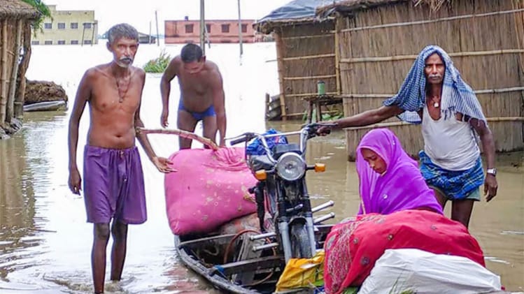 बिहार के गोपालगंज की तस्वीर (PTI)