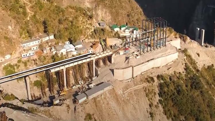 Indian Railways, Anji Khad Bridge, India's 1st cable-stayed rail bridge
