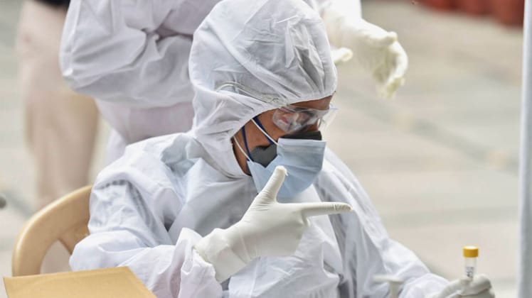 एक अध्ययन में भारत में कोविड-19 डेटा रिपोर्टिंग में असमानता पाई गई (पीटीआई)