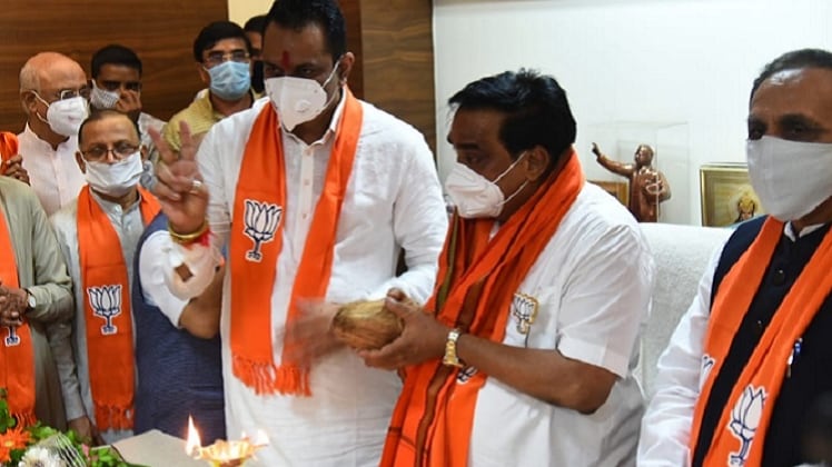 गुजरात भाजपा के प्रदेश अध्यक्ष सीआर पाटिल ने कार्यभार संभाला