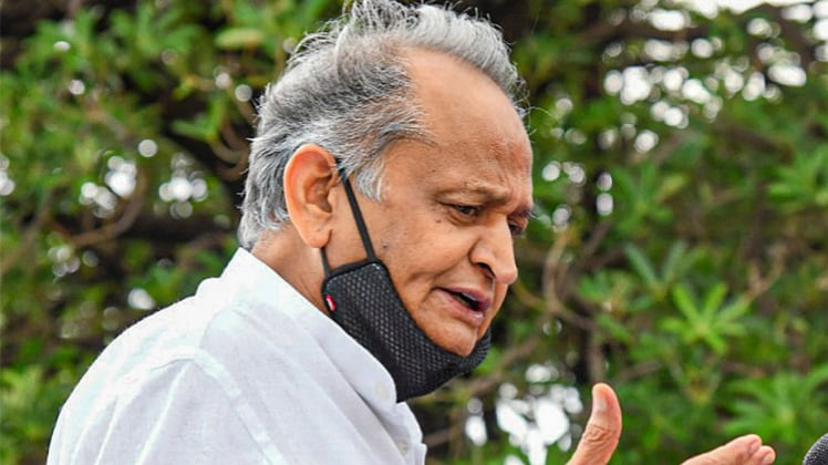 राजस्थान के मुख्यमंत्री अशोक गहलोत (PTI फोटो)