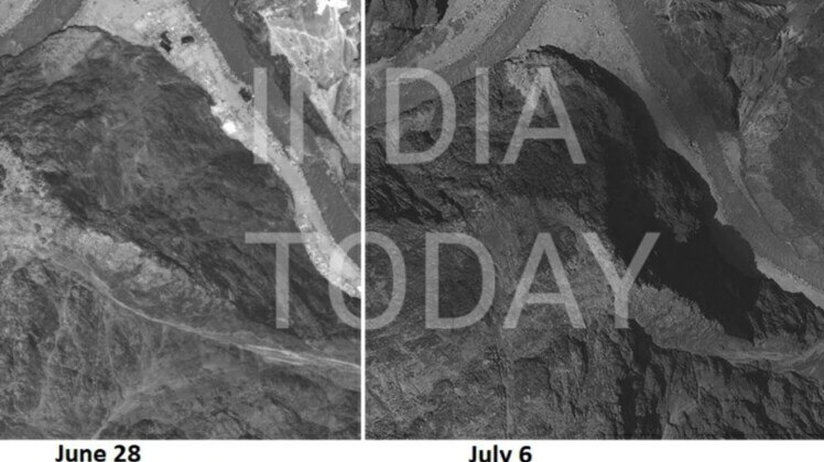 सैटेलाइट इमेज में दिखे सबूत (Image: Maxar Technologies/ India Today)