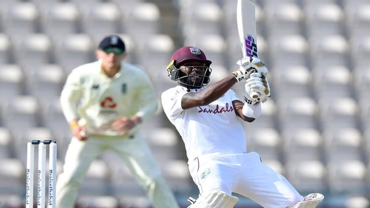 Jermaine Blackwood impressed with his second-innings 95 (Getty)