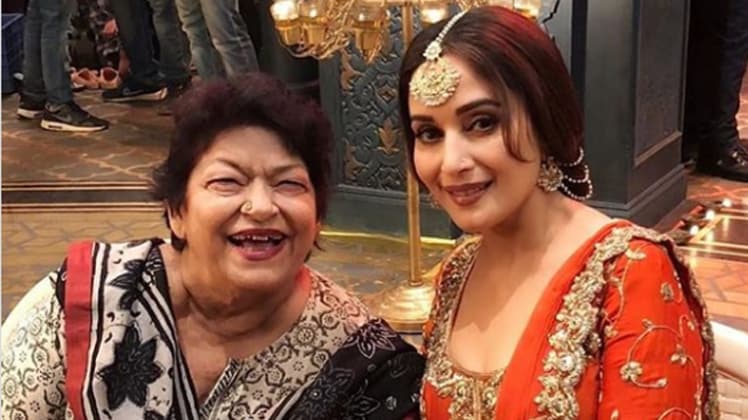 सरोज खान और माधुरी दीक्षित