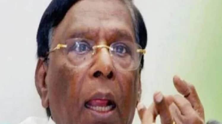 मुख्यमंत्री नारायणसामी की फाइल फोटो