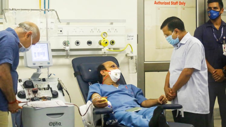दिल्ली में हुई प्लाज्मा बैंक की शुरुआत (फोटो: PTI)