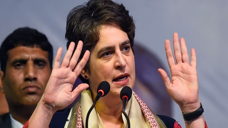 कांग्रेस की राष्ट्रीय महासचिव प्रियंका गांधी (फाइल फोटो-PTI)