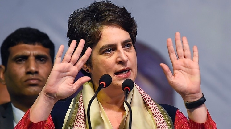 कांग्रेस महासचिव प्रियंका गांधी वाड्रा