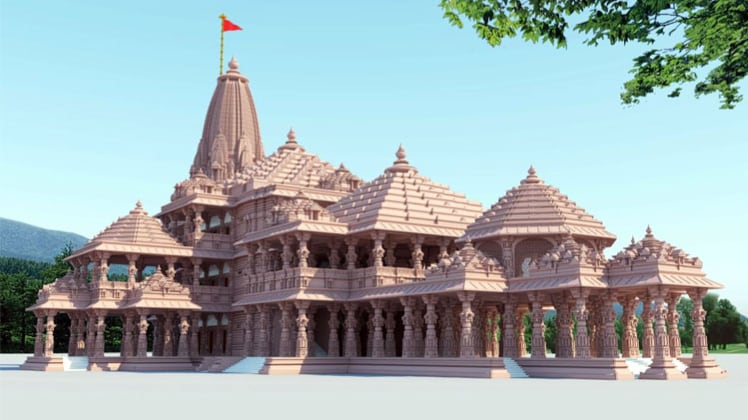 भव्य राम मंदिर की डिजाइन