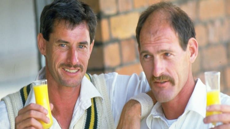 Richard Hadlee and Clive Rice (Getty)