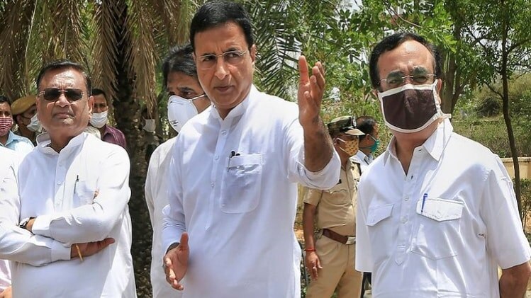 कांग्रेस प्रवक्ता रणदीप सिंह सुरजेवाला ने की प्रेस कॉन्फ्रेंस 