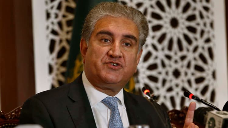 पाकिस्तान के विदेश मंत्री शाह महमूद कुरैशी (फाइल फोटो- पीटीआई)