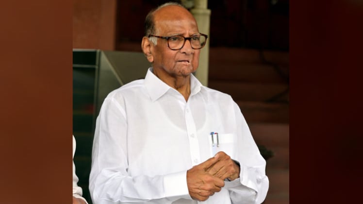 एनसीपी प्रमुख शरद पवार (फाइल फोटोः पीटीआई)