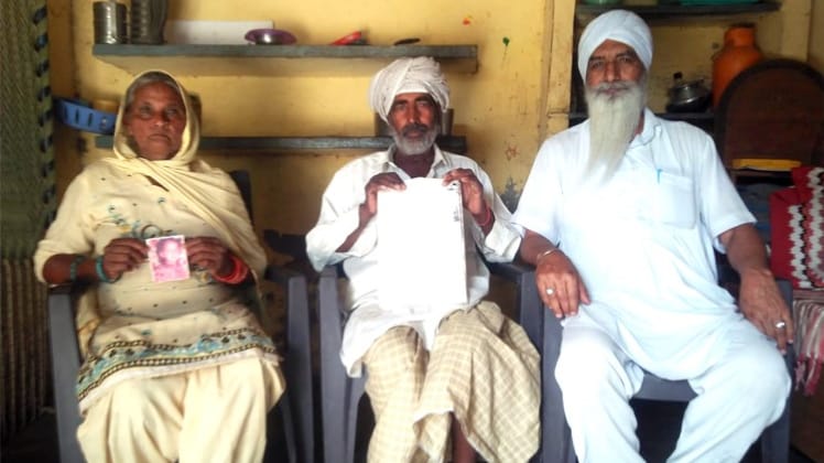 नानक सिंह के माता-पिता (Photo Aajtak)