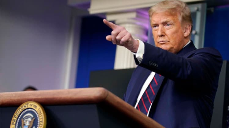 अमेरिकी राष्ट्रपति डोनाल्ड ट्रंप (पीटीआई)