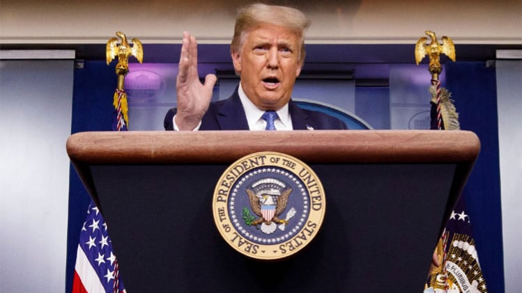 अमेरिकी राष्ट्रपति डोनाल्ड ट्रंप (पीटीआई)