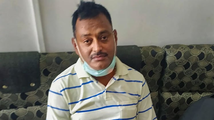 हफ्ते भर बाद उज्जैन में पकड़ा गया विकास दुबे (फाइल-पीटीआई)