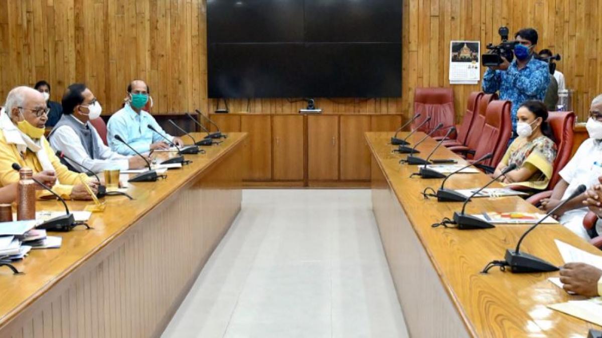 मॉनसून सत्र से पहले सर्वदलीय बैठक (फोटो-पीटीआई)