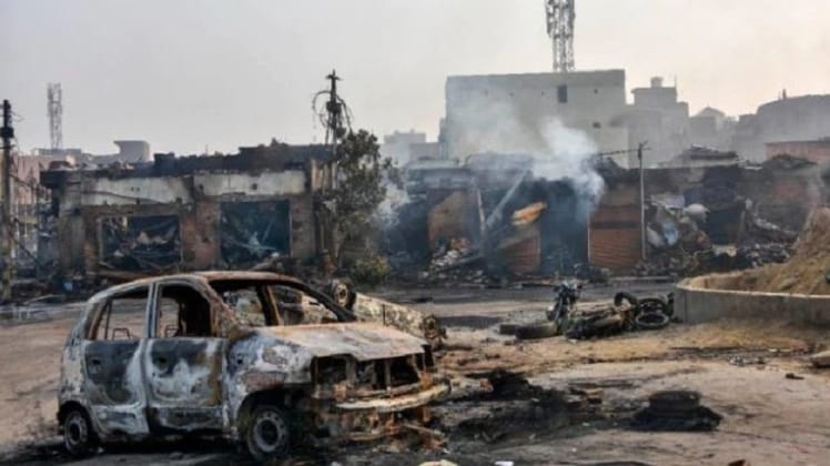 दिल्ली में हुई हिंसा की फाइल फोटो