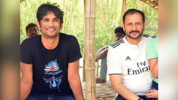 सुशांत सिंह राजपूत और नीरज कुमार सिंह बबलू सोर्स फेसबुक