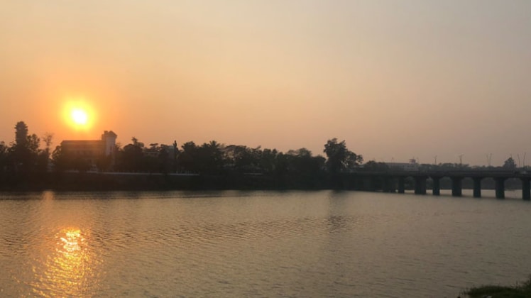 सिलवासा में दमन गंगा नदी का खूबसूरत नजारा (ट्वीट-पर्यटन विभाग)