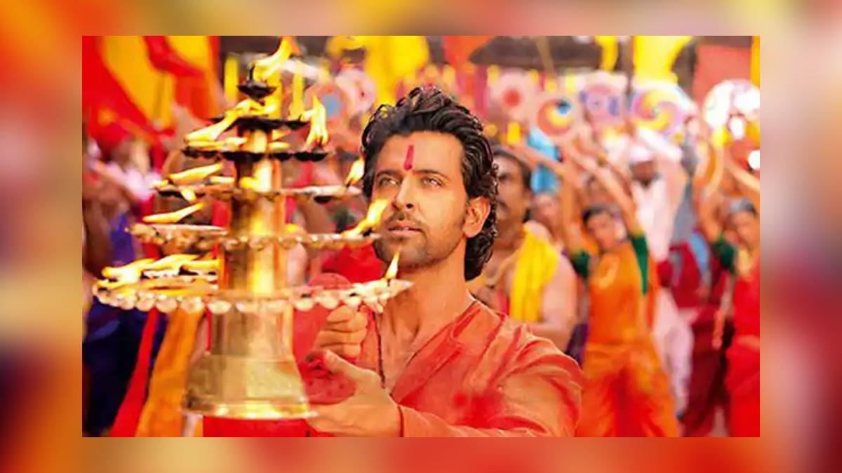 फिल्म अग्नीपथ के गाने का एक सीन