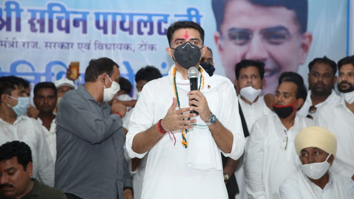 कांग्रेस नेता सचिन पायलट