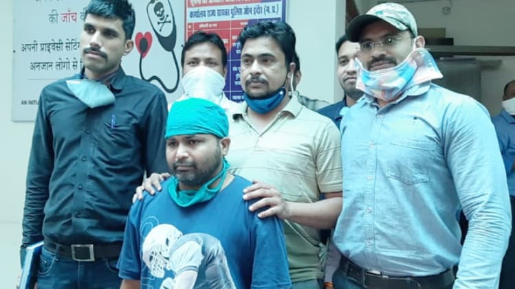 पुलिस ने आरोपी को किया गिरफ्तार