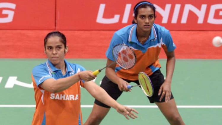 साइना नेहवाल और पीवी सिंधु (AFP File Photo)