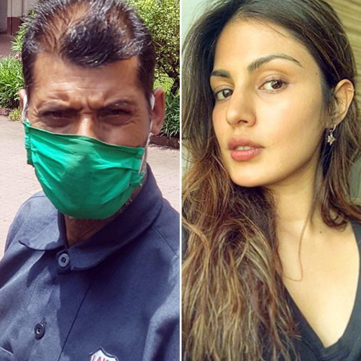 मनोज चौधरी और रिया चक्रवर्ती