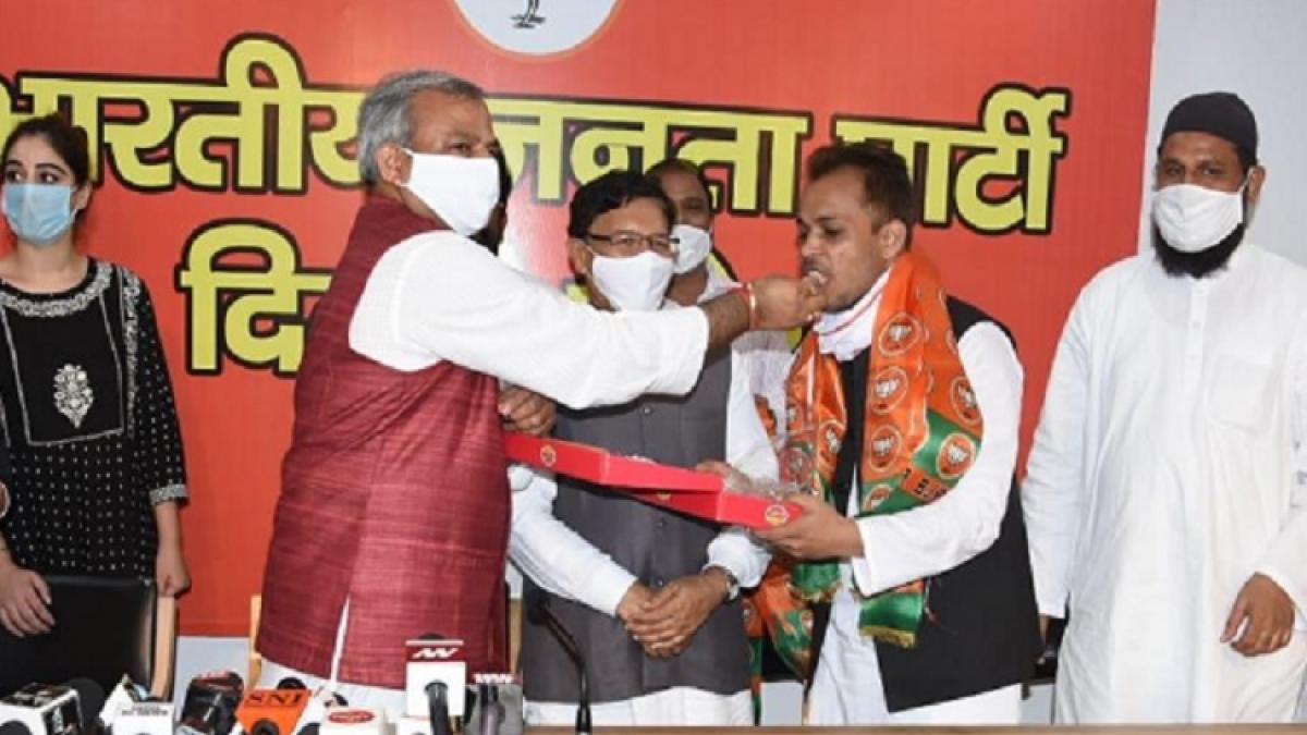 भाजपा में शामिल हुए शाहीन बाग के एक्टिविस्ट शहजाद अली