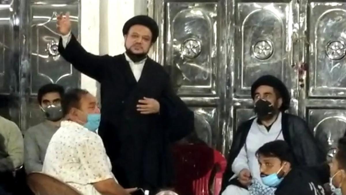 लखनऊ में शिया समुदाय का प्रदर्शन (फोटो-आजतक)