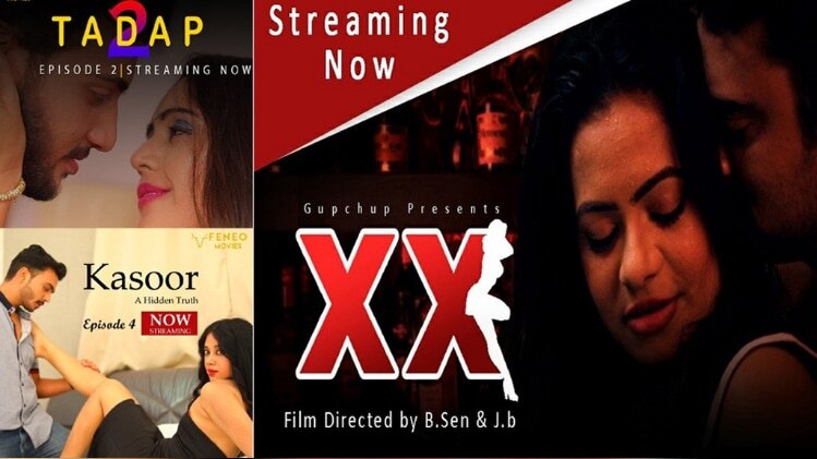 वेब सीरीज के सीन्स