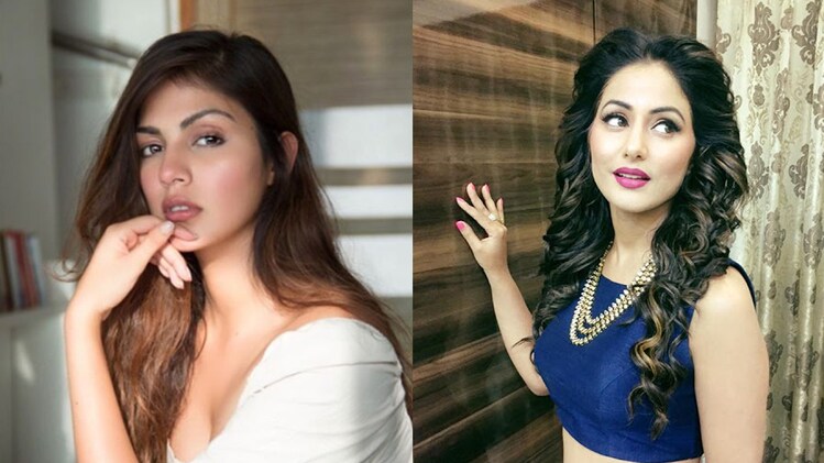 रिया चक्रवर्ती और हिना खान