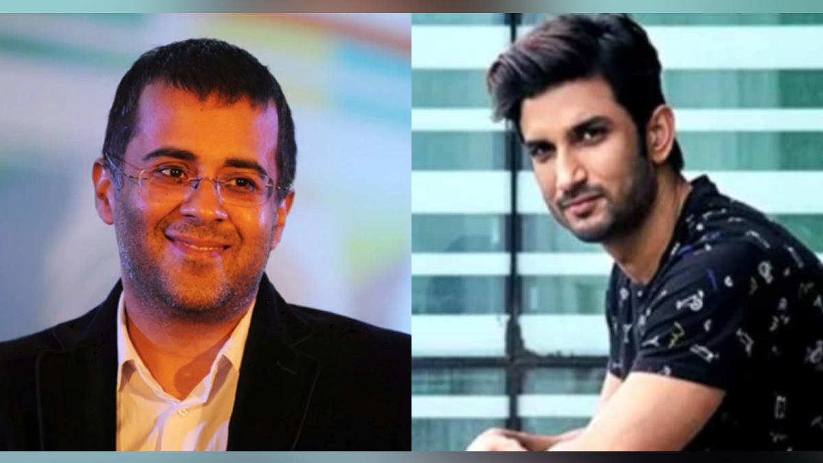 चेतन भगत और सुशांत सिंह राजपूत