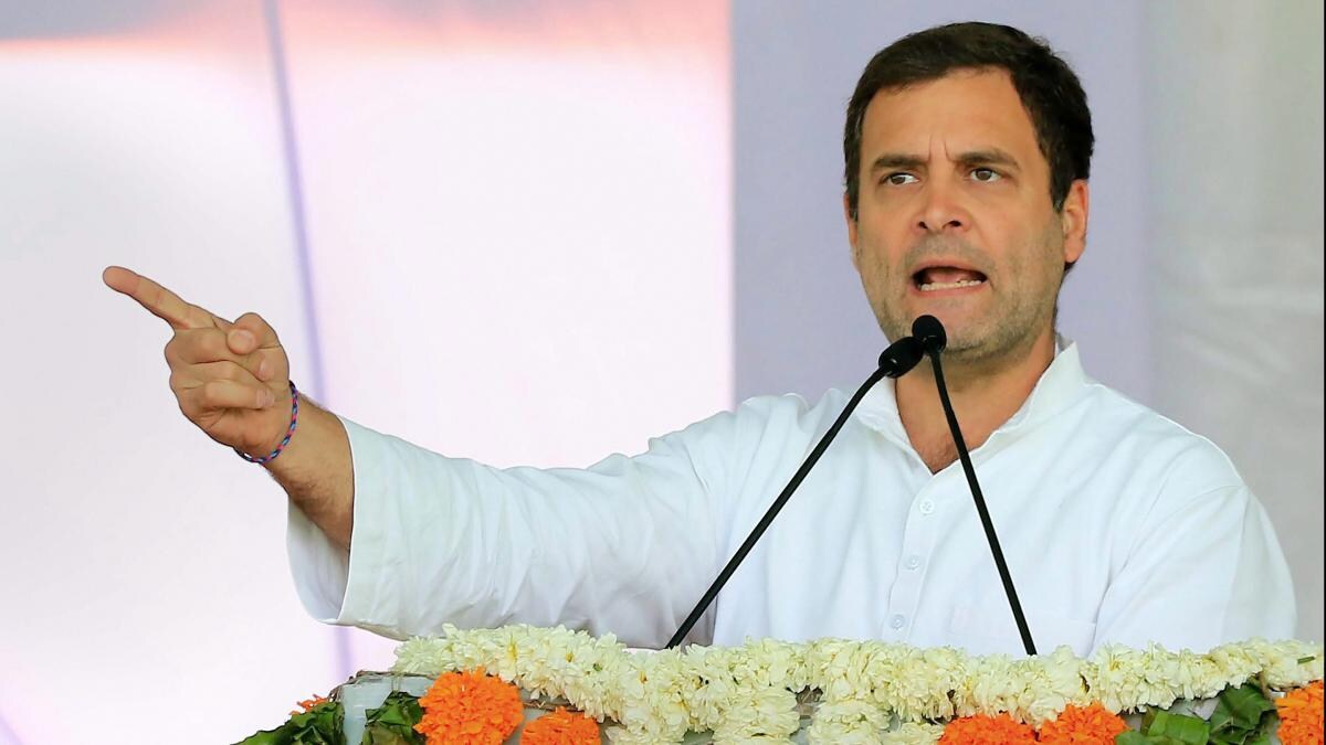 राहुल गांधी ने सरकार पर साधा निशाना राहुल गांधी ने सरकार पर साधा निशाना