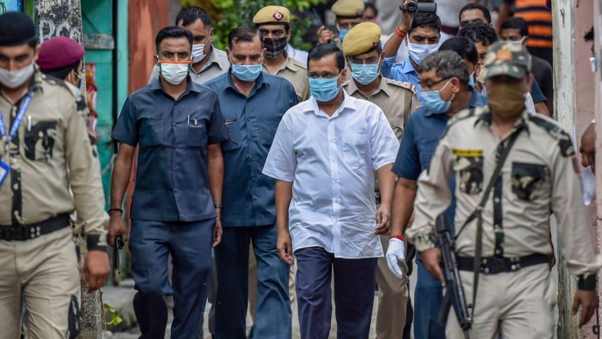 दिल्ली के मुख्यमंत्री अरविंद केजरीवाल