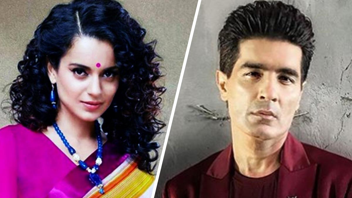 कंगना रनौत और मनीष मल्होत्रा