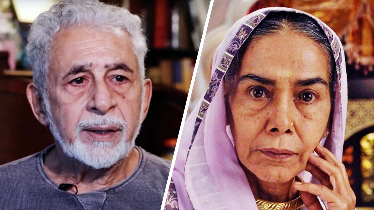 नसीरुद्दीन शाह और सुरेखा सीकरी