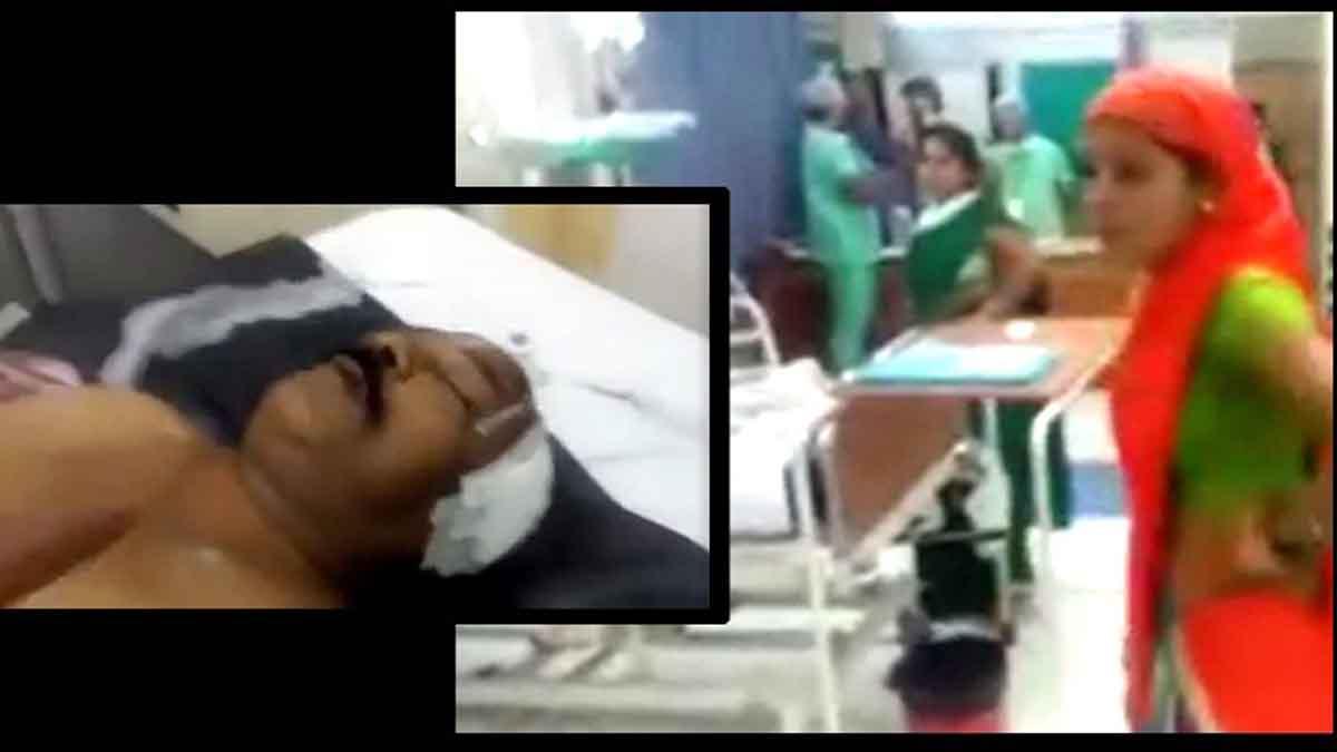 राजस्थान के कोटा की बताई जा रही घटना 