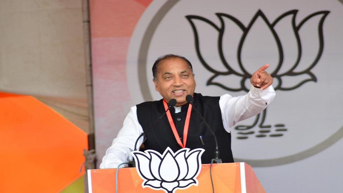 हिमाचल प्रदेश के मुख्यमंत्री जयराम ठाकुर