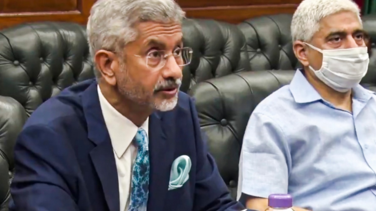 विदेश मंत्री एस जयशंकर