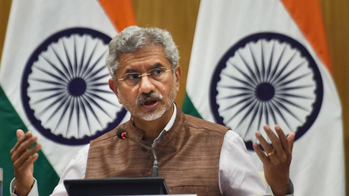 विदेश मंत्री डॉक्टर एस जयशंकर ने कांग्रेस को समिति गठित करने की जानकारी दी (फाइल-पीटीआई)