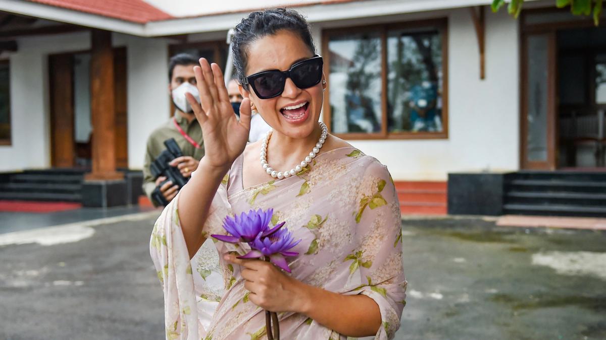 राज्यपाल से मुलाकात के बाद कंगना रनौत