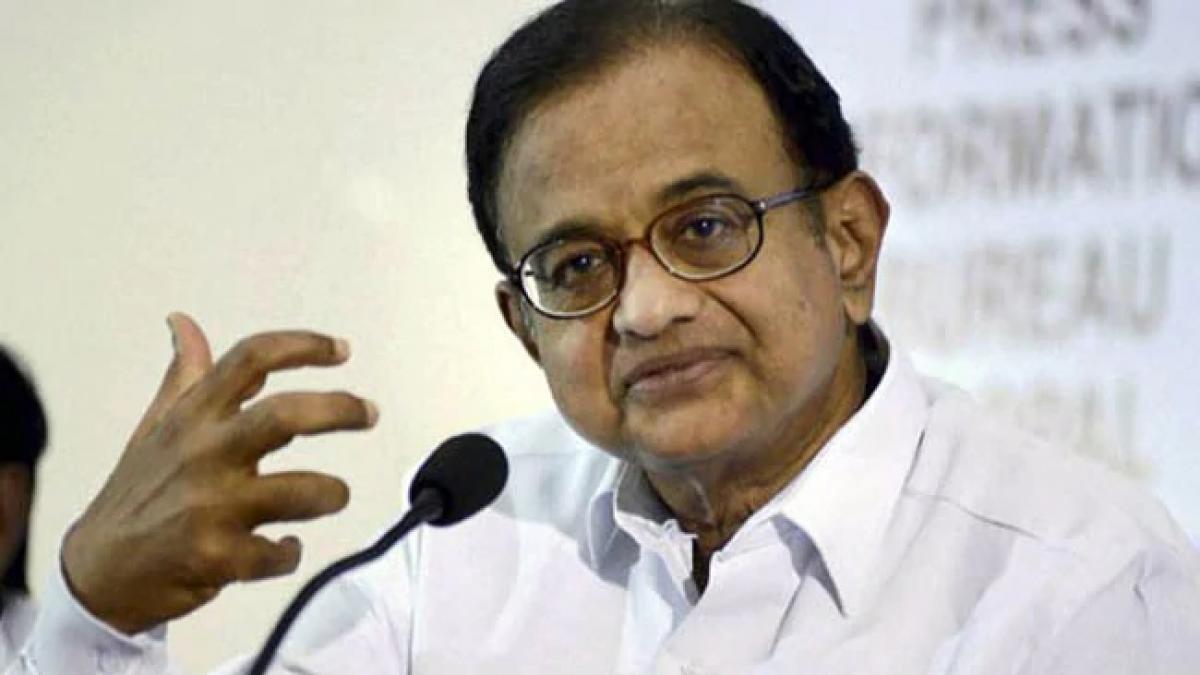 पूर्व वित्त मंत्री पी. चिदंबरम (फाइल)