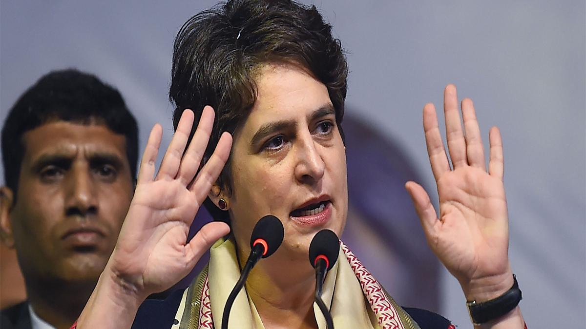 कांग्रेस महासचिव प्रियंका गांधी